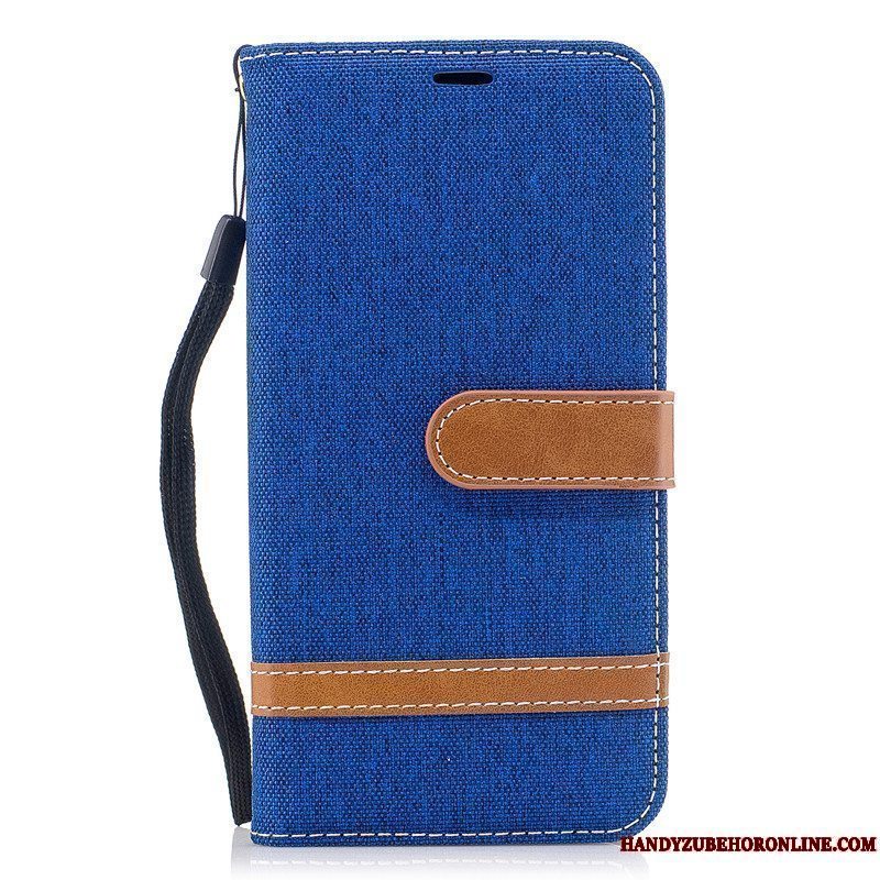 Etui Samsung Galaxy S41 Læder Rød Trend, Cover Samsung Galaxy S41 Folio Ny Kort