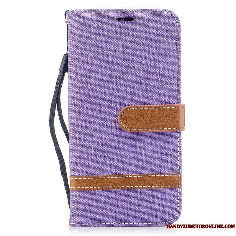 Etui Samsung Galaxy S41 Læder Rød Trend, Cover Samsung Galaxy S41 Folio Ny Kort