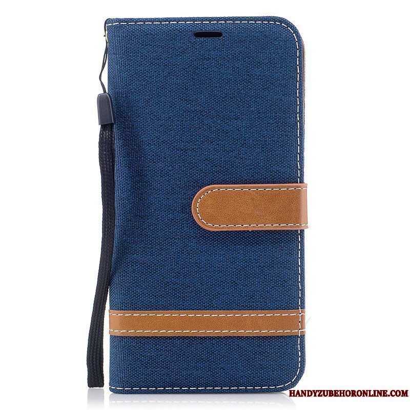 Etui Samsung Galaxy S41 Læder Rød Trend, Cover Samsung Galaxy S41 Folio Ny Kort