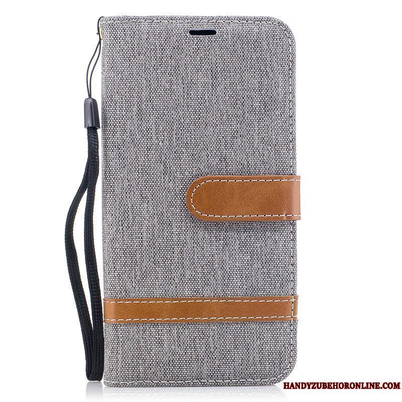 Etui Samsung Galaxy S41 Læder Rød Trend, Cover Samsung Galaxy S41 Folio Ny Kort