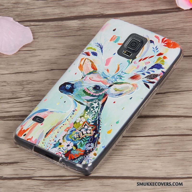 Etui Samsung Galaxy S5 Beskyttelse Rød Anti-fald, Cover Samsung Galaxy S5 Blød Telefon