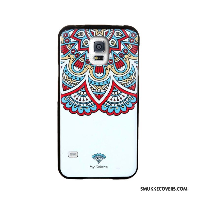 Etui Samsung Galaxy S5 Beskyttelse Trend Telefon, Cover Samsung Galaxy S5 Blød Blå Skærmbeskyttelse