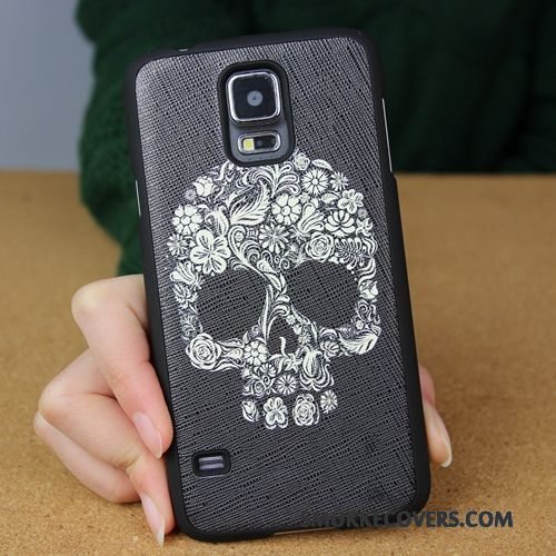 Etui Samsung Galaxy S5 Blød Hård Bagdæksel, Cover Samsung Galaxy S5 Farve Nubuck Ramme