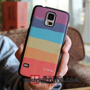 Etui Samsung Galaxy S5 Blød Hård Bagdæksel, Cover Samsung Galaxy S5 Farve Nubuck Ramme