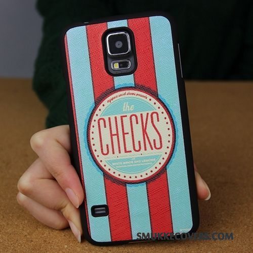 Etui Samsung Galaxy S5 Blød Hård Bagdæksel, Cover Samsung Galaxy S5 Farve Nubuck Ramme