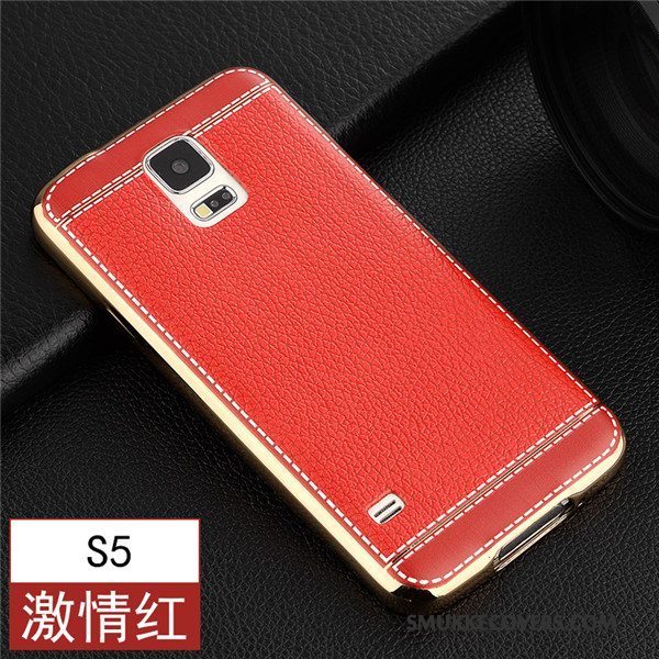 Etui Samsung Galaxy S5 Blød Nubuck Brun, Cover Samsung Galaxy S5 Silikone Tynd Telefon