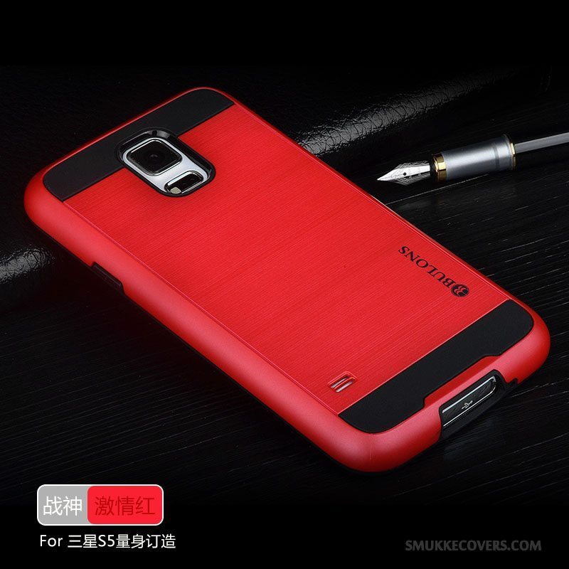 Etui Samsung Galaxy S5 Blød Telefontrend, Cover Samsung Galaxy S5 Silikone Klud Ramme