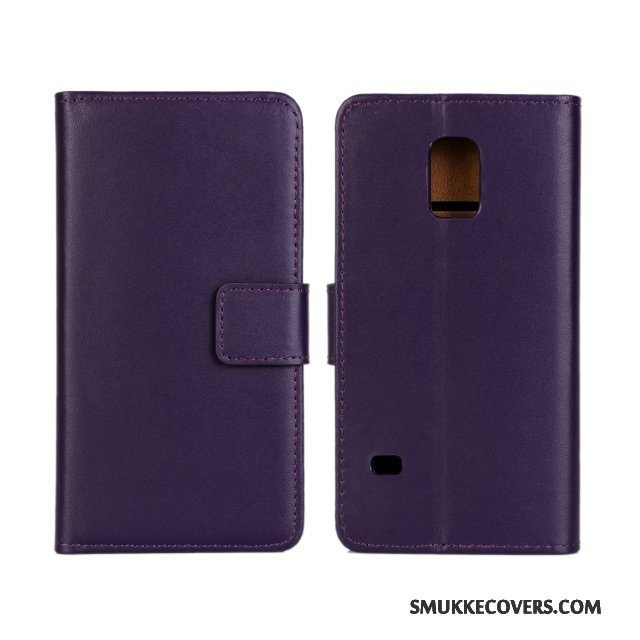 Etui Samsung Galaxy S5 Læder Rød Telefon, Cover Samsung Galaxy S5 Beskyttelse