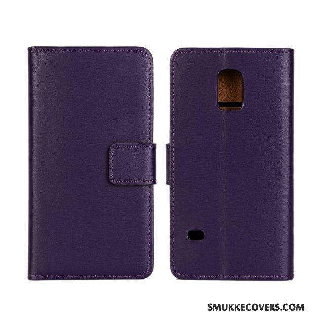 Etui Samsung Galaxy S5 Læder Rød Telefon, Cover Samsung Galaxy S5 Beskyttelse