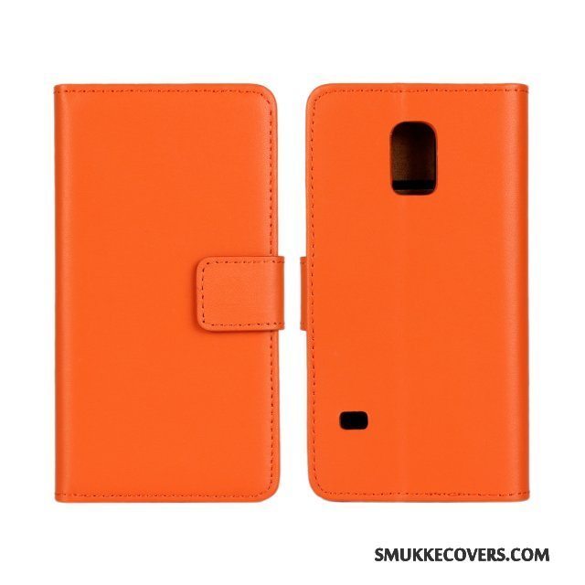 Etui Samsung Galaxy S5 Læder Rød Telefon, Cover Samsung Galaxy S5 Beskyttelse