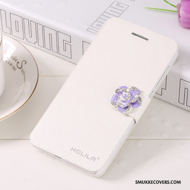 Etui Samsung Galaxy S5 Læder Telefonhvid, Cover Samsung Galaxy S5 Folio