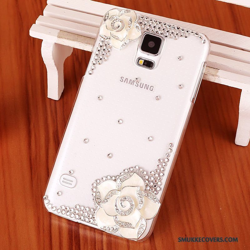 Etui Samsung Galaxy S5 Strass Hård Telefon, Cover Samsung Galaxy S5 Beskyttelse Trend Lilla