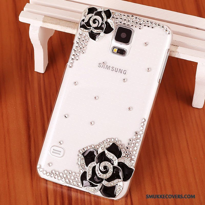 Etui Samsung Galaxy S5 Strass Hård Telefon, Cover Samsung Galaxy S5 Beskyttelse Trend Lilla