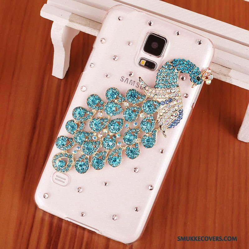 Etui Samsung Galaxy S5 Strass Hård Telefon, Cover Samsung Galaxy S5 Beskyttelse Trend Lilla