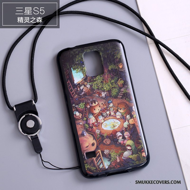 Etui Samsung Galaxy S5 Tasker Smuk Trend, Cover Samsung Galaxy S5 Kreativ Telefonaf Personlighed