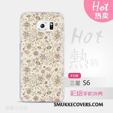 Etui Samsung Galaxy S6 Beskyttelse Telefongrøn, Cover Samsung Galaxy S6