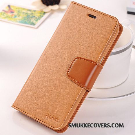 Etui Samsung Galaxy S6 Beskyttelse Telefonlyseblå, Cover Samsung Galaxy S6 Læder