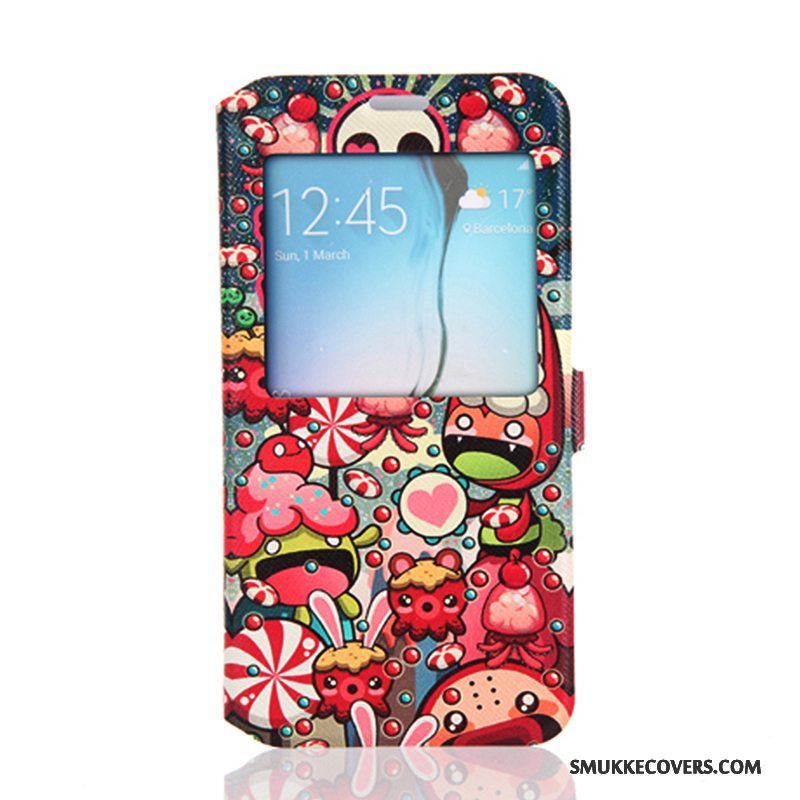 Etui Samsung Galaxy S6 Beskyttelse Telefontrend, Cover Samsung Galaxy S6 Blød Åbn Vindue