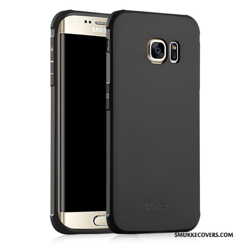 Etui Samsung Galaxy S6 Edge Beskyttelse Gasbag Lys, Cover Samsung Galaxy S6 Edge Blød Business Anti-fald