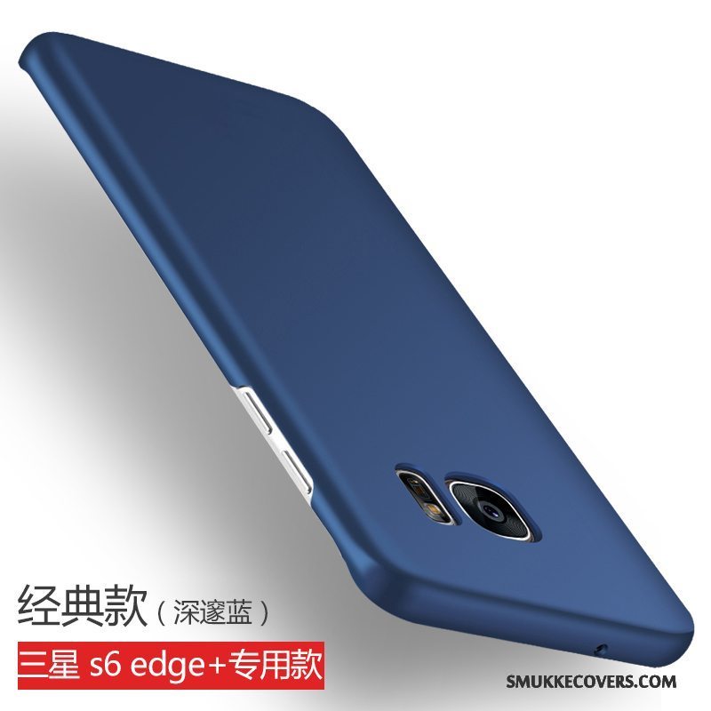 Etui Samsung Galaxy S6 Edge + Beskyttelse Hård Telefon, Cover Samsung Galaxy S6 Edge + Anti-fald Farve