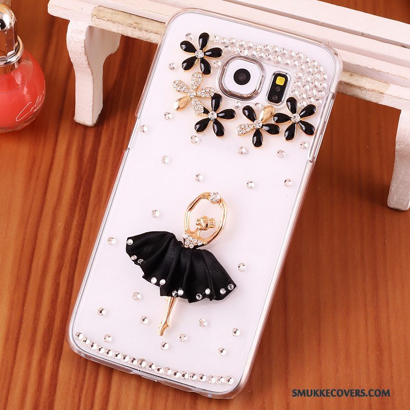 Etui Samsung Galaxy S6 Edge + Beskyttelse Krystal Telefon, Cover Samsung Galaxy S6 Edge + Rød