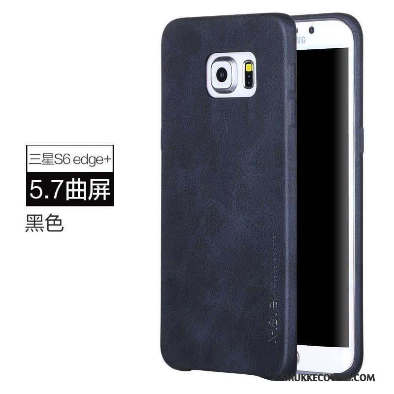 Etui Samsung Galaxy S6 Edge Beskyttelse Telefonbusiness, Cover Samsung Galaxy S6 Edge Læder Anti-fald