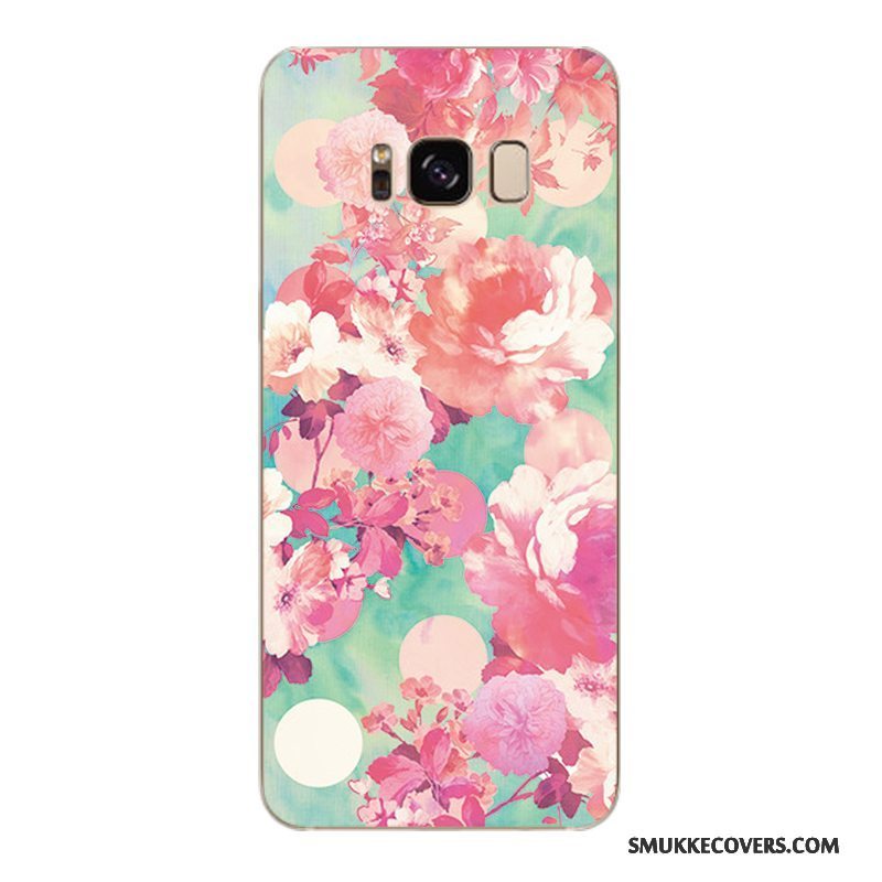 Etui Samsung Galaxy S6 Edge + Blød Trendy Gul, Cover Samsung Galaxy S6 Edge + Beskyttelse Blomster Telefon