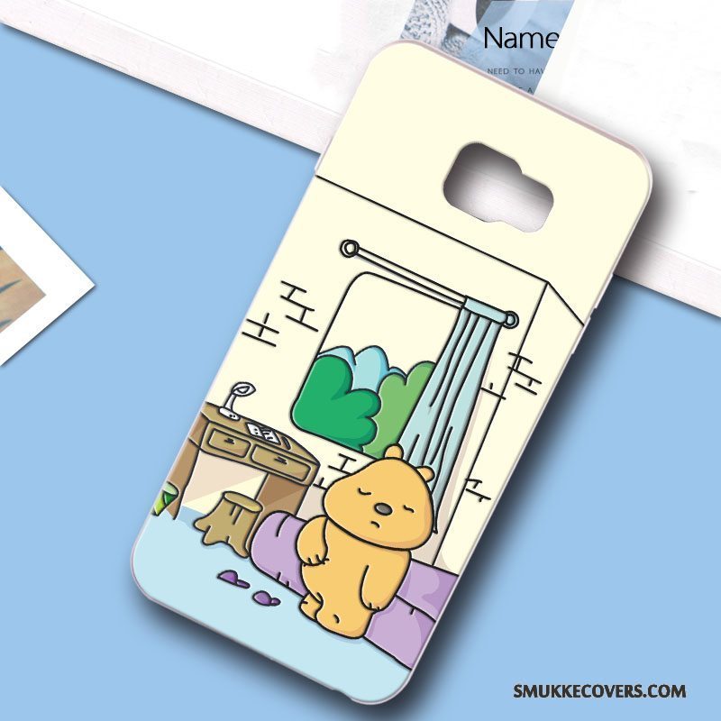 Etui Samsung Galaxy S6 Edge + Cartoon Ny Anti-fald, Cover Samsung Galaxy S6 Edge + Kreativ Telefonhård