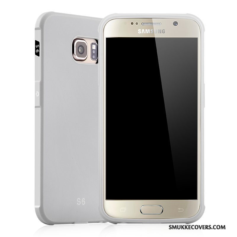 Etui Samsung Galaxy S6 Edge Kreativ Telefoncyan, Cover Samsung Galaxy S6 Edge Blød Trend Af Personlighed