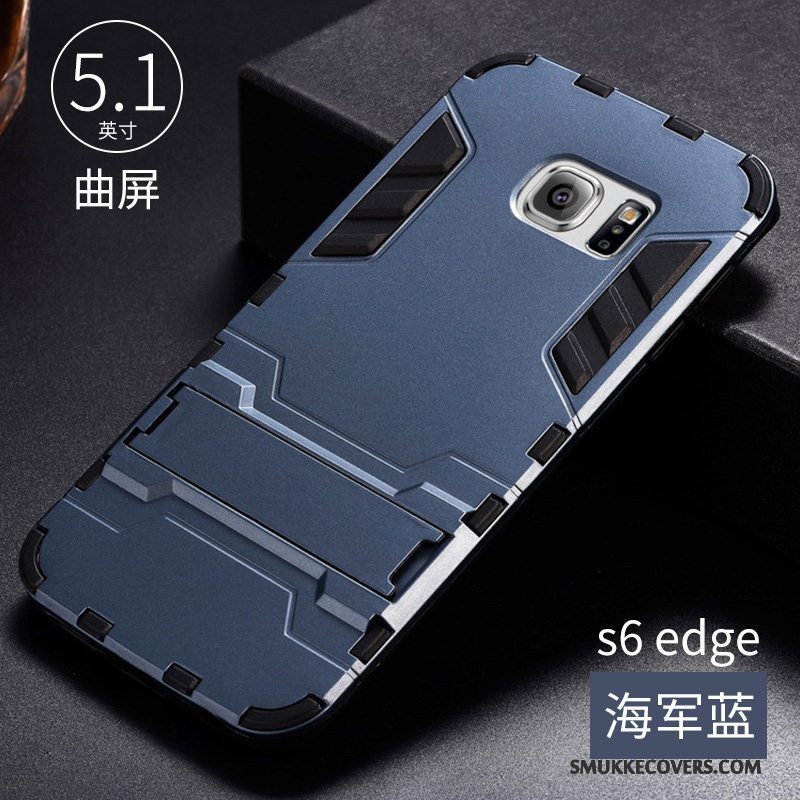 Etui Samsung Galaxy S6 Edge Silikone Anti-fald Trend, Cover Samsung Galaxy S6 Edge Beskyttelse Telefoncool