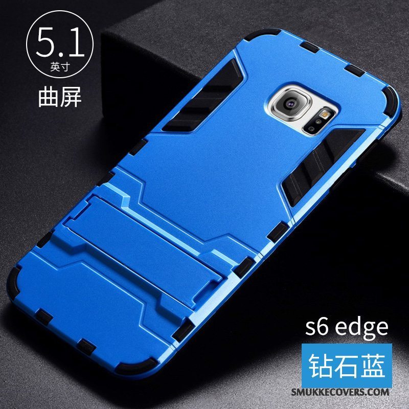 Etui Samsung Galaxy S6 Edge Silikone Anti-fald Trend, Cover Samsung Galaxy S6 Edge Beskyttelse Telefoncool