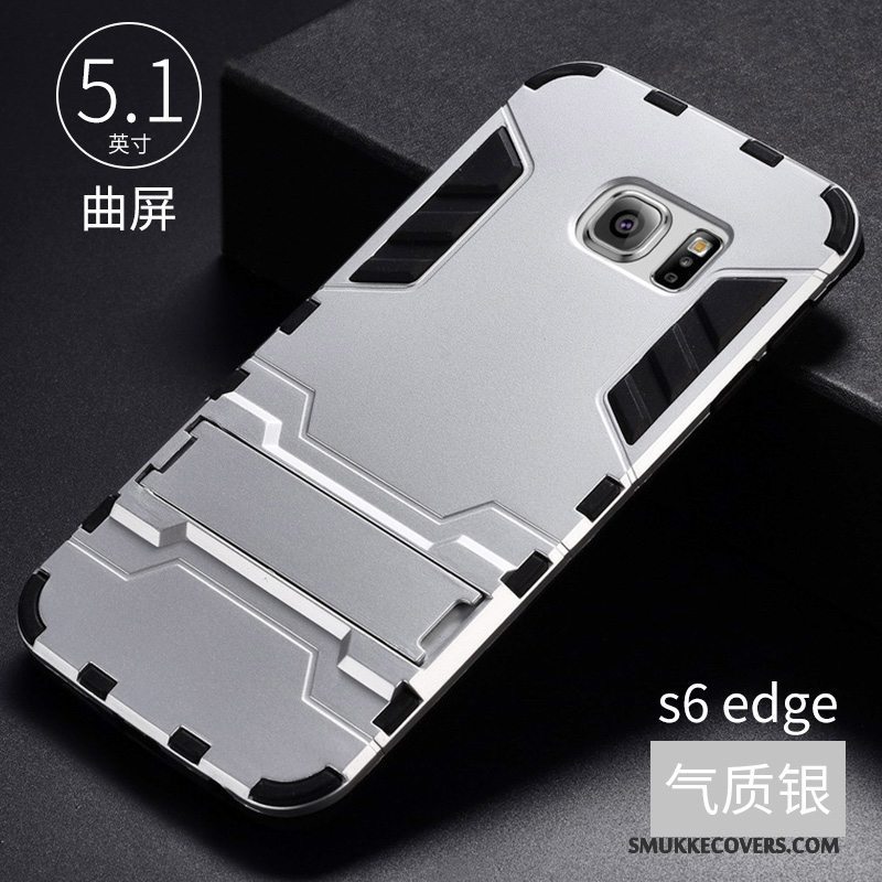 Etui Samsung Galaxy S6 Edge Silikone Anti-fald Trend, Cover Samsung Galaxy S6 Edge Beskyttelse Telefoncool