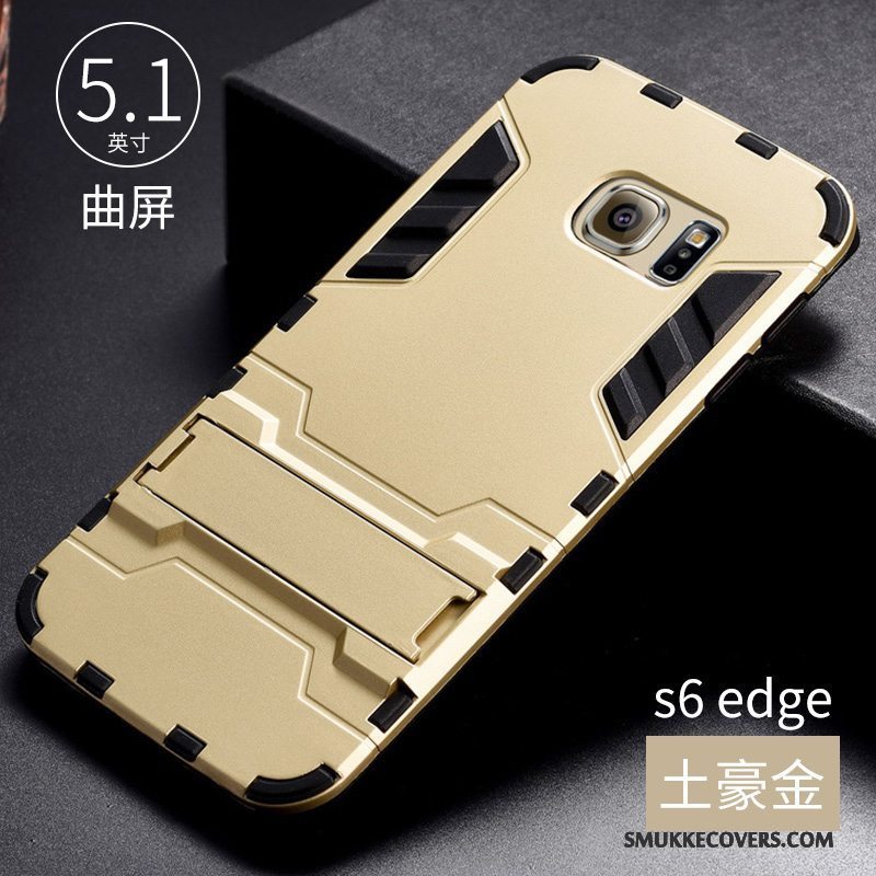 Etui Samsung Galaxy S6 Edge Silikone Anti-fald Trend, Cover Samsung Galaxy S6 Edge Beskyttelse Telefoncool