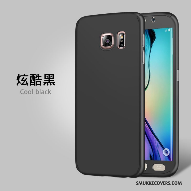 Etui Samsung Galaxy S6 Edge Tasker Sølv Anti-fald, Cover Samsung Galaxy S6 Edge Beskyttelse Af Personlighed Telefon