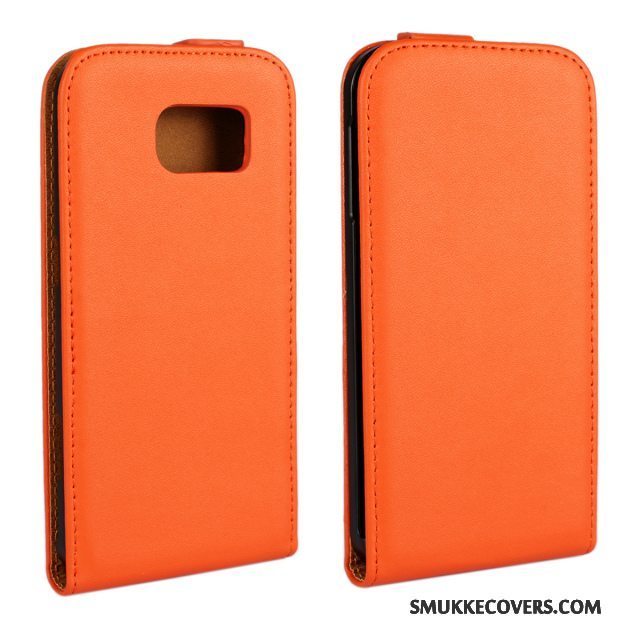 Etui Samsung Galaxy S6 Læder Lyserød, Cover Samsung Galaxy S6 Beskyttelse