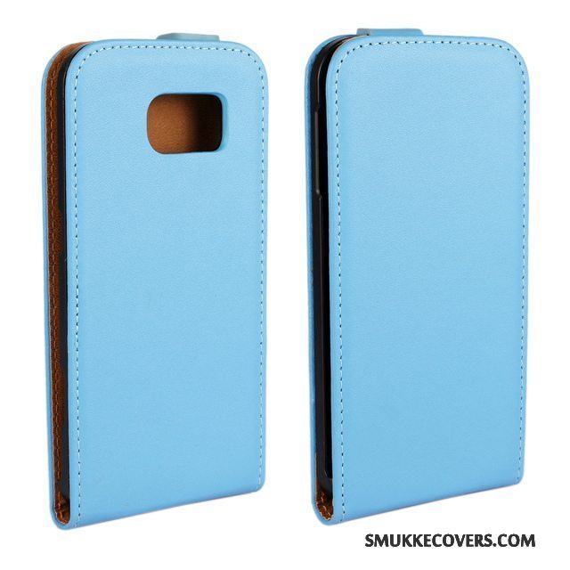 Etui Samsung Galaxy S6 Læder Lyserød, Cover Samsung Galaxy S6 Beskyttelse