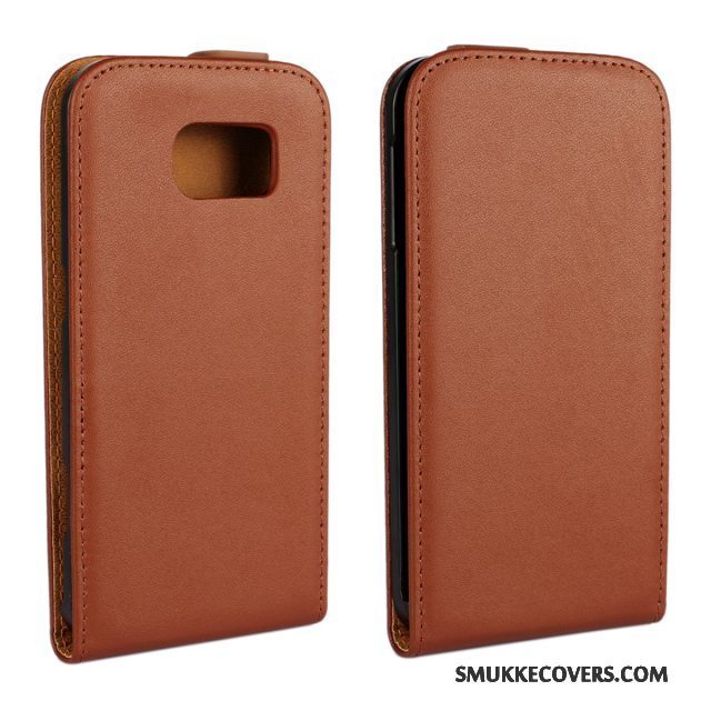 Etui Samsung Galaxy S6 Læder Lyserød, Cover Samsung Galaxy S6 Beskyttelse