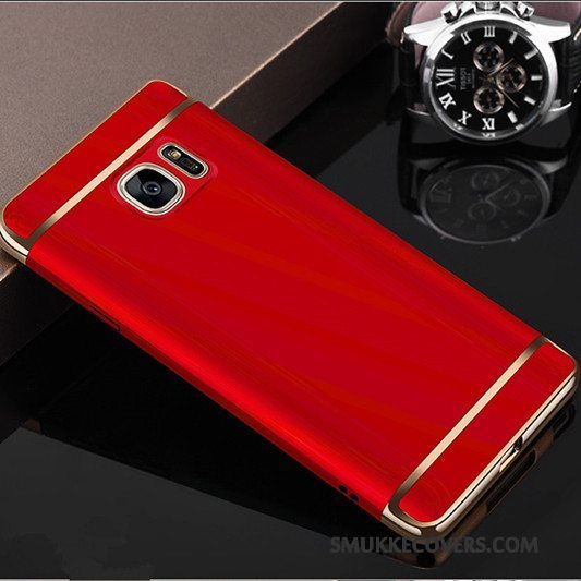 Etui Samsung Galaxy S6 Tasker Hængende Ornamenter Anti-fald, Cover Samsung Galaxy S6 Beskyttelse Lyserød Telefon