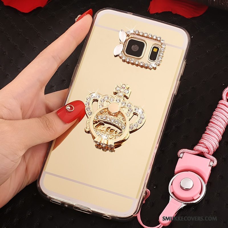 Etui Samsung Galaxy S7 Beskyttelse Hængende Ornamenter Anti-fald, Cover Samsung Galaxy S7 Silikone Ring Telefon