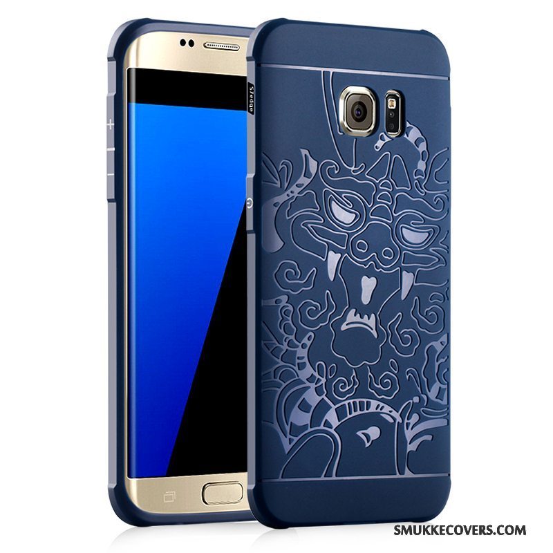 Etui Samsung Galaxy S7 Blød Anti-fald Telefon, Cover Samsung Galaxy S7 Silikone Tynd Trend