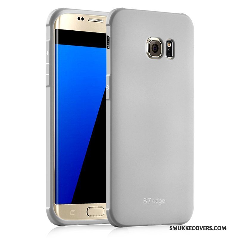 Etui Samsung Galaxy S7 Blød Anti-fald Telefon, Cover Samsung Galaxy S7 Silikone Tynd Trend