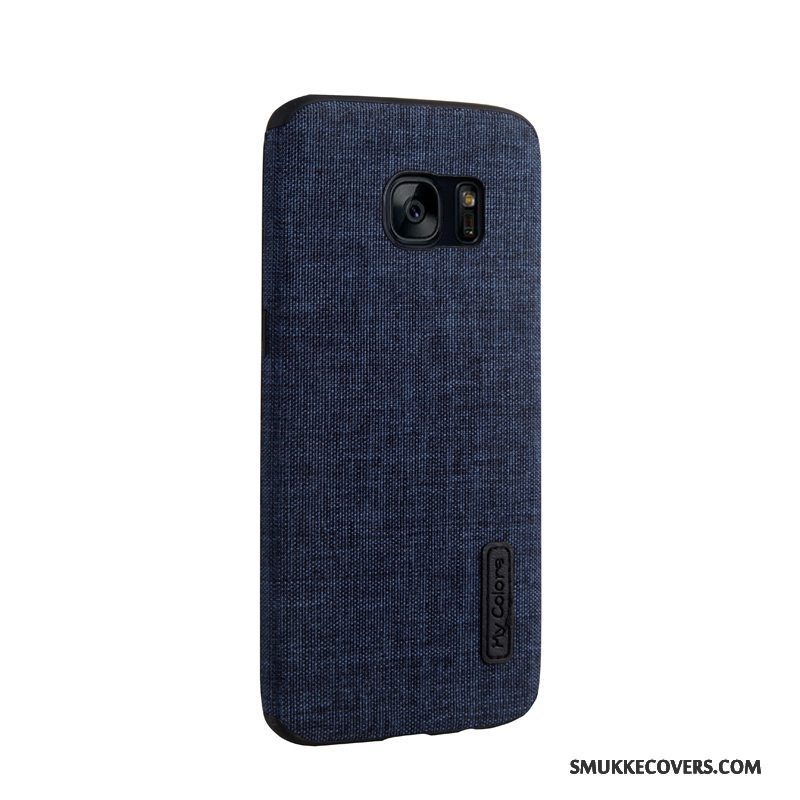 Etui Samsung Galaxy S7 Blød Anti-fald Telefon, Cover Samsung Galaxy S7 Tasker Klud Business