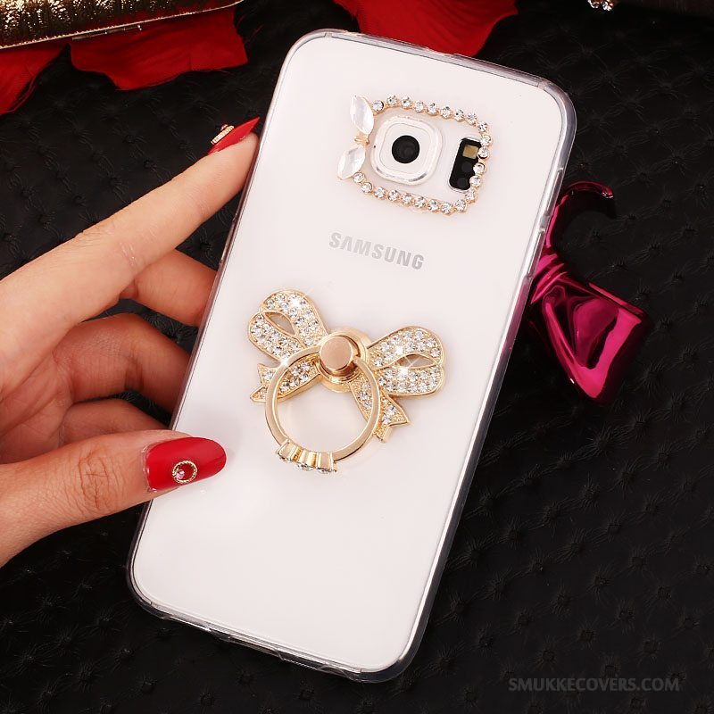 Etui Samsung Galaxy S7 Blød Ring Guld, Cover Samsung Galaxy S7 Silikone Anti-fald