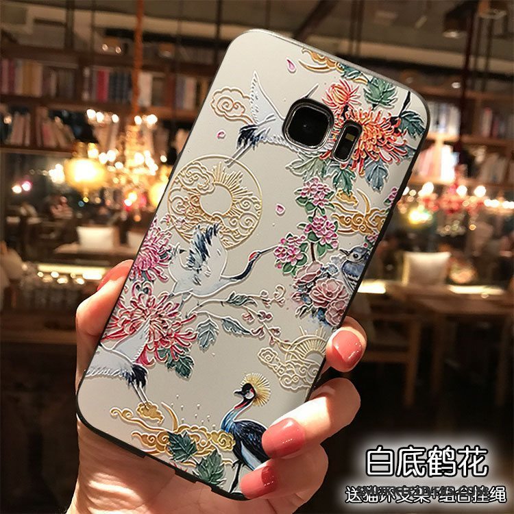 Etui Samsung Galaxy S7 Cartoon Hængende Ornamenter Telefon, Cover Samsung Galaxy S7 Tasker Trend Af Personlighed