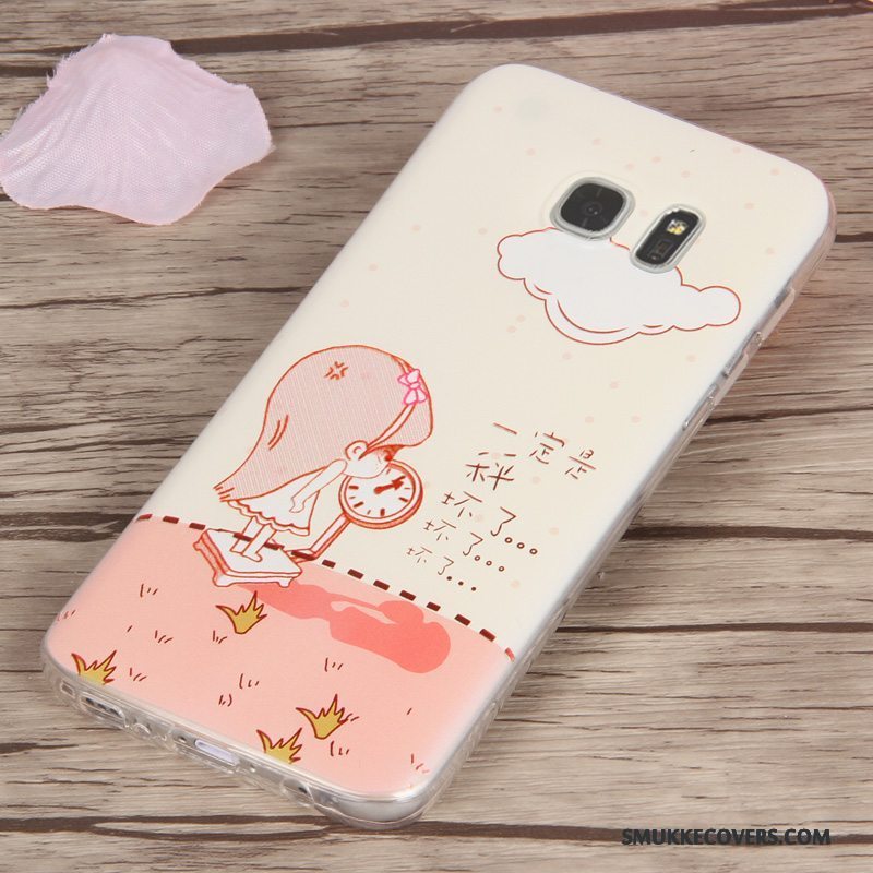 Etui Samsung Galaxy S7 Cartoon Telefonlilla, Cover Samsung Galaxy S7 Blød Anti-fald