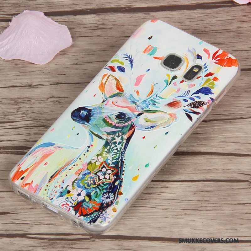 Etui Samsung Galaxy S7 Cartoon Telefonlilla, Cover Samsung Galaxy S7 Blød Anti-fald