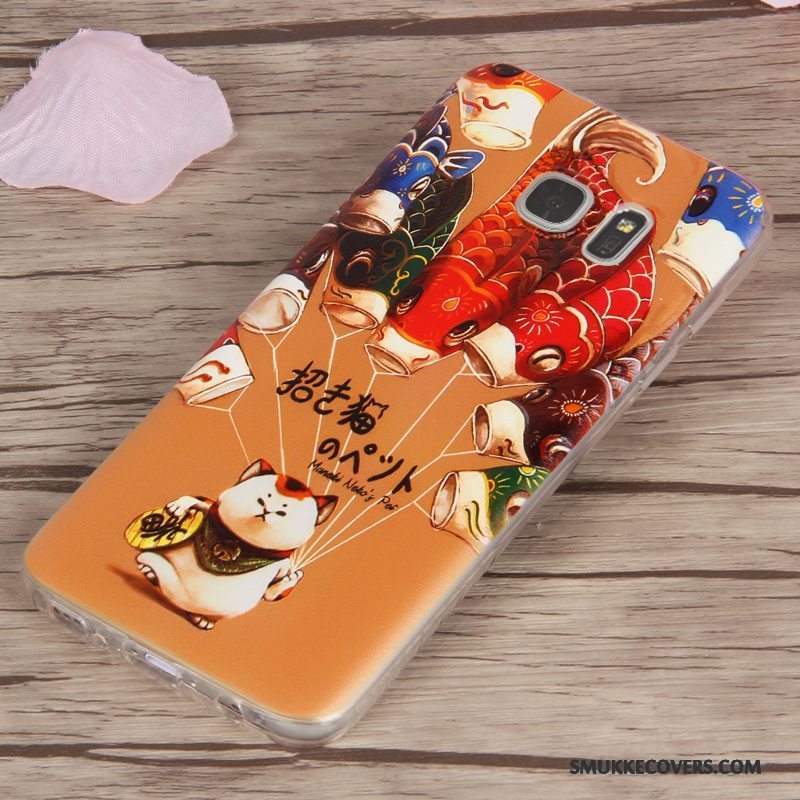 Etui Samsung Galaxy S7 Cartoon Telefonlilla, Cover Samsung Galaxy S7 Blød Anti-fald