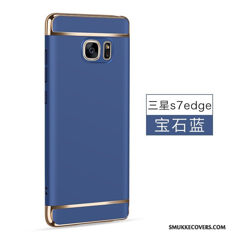 Etui Samsung Galaxy S7 Edge Beskyttelse Telefonhård, Cover Samsung Galaxy S7 Edge Anti-fald Sort