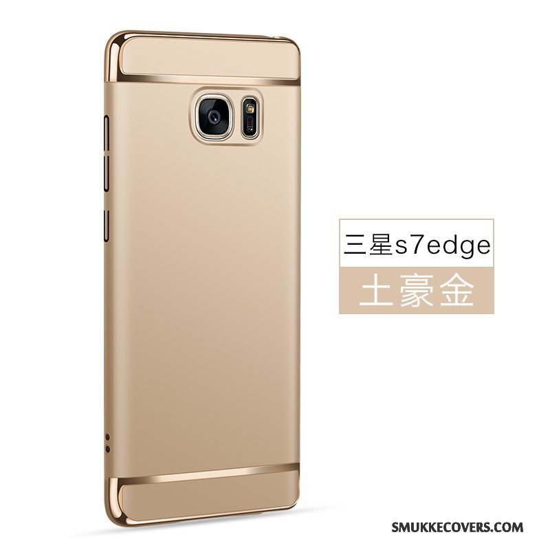 Etui Samsung Galaxy S7 Edge Beskyttelse Telefonhård, Cover Samsung Galaxy S7 Edge Anti-fald Sort