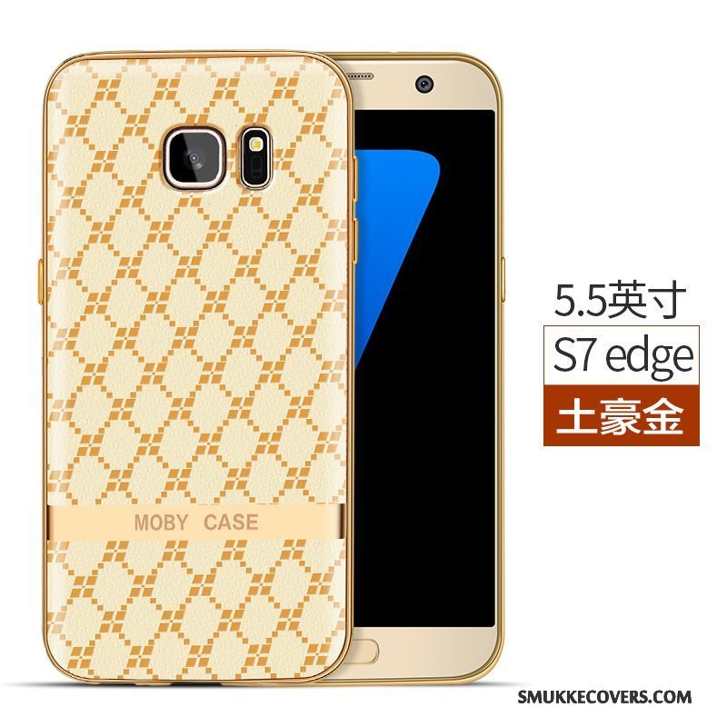 Etui Samsung Galaxy S7 Edge Blød Let Tynd Business, Cover Samsung Galaxy S7 Edge Beskyttelse Anti-fald Telefon